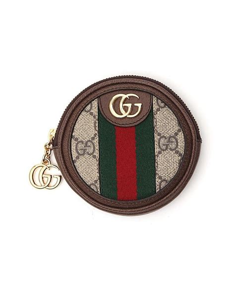 gucci round coin purse